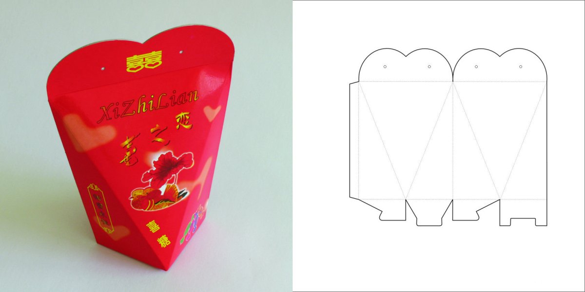 Упаковка из крафтовой бумаги