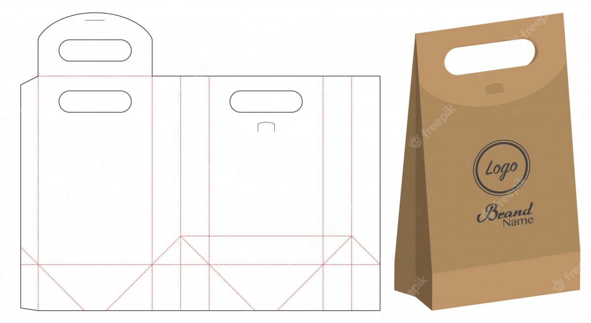 Коробка шаблон для печати