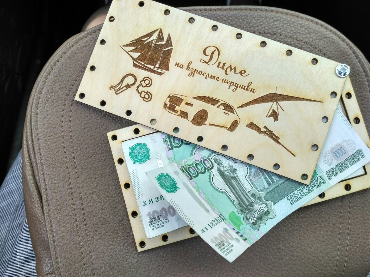 Банка с деньгами в подарок на свадьбу