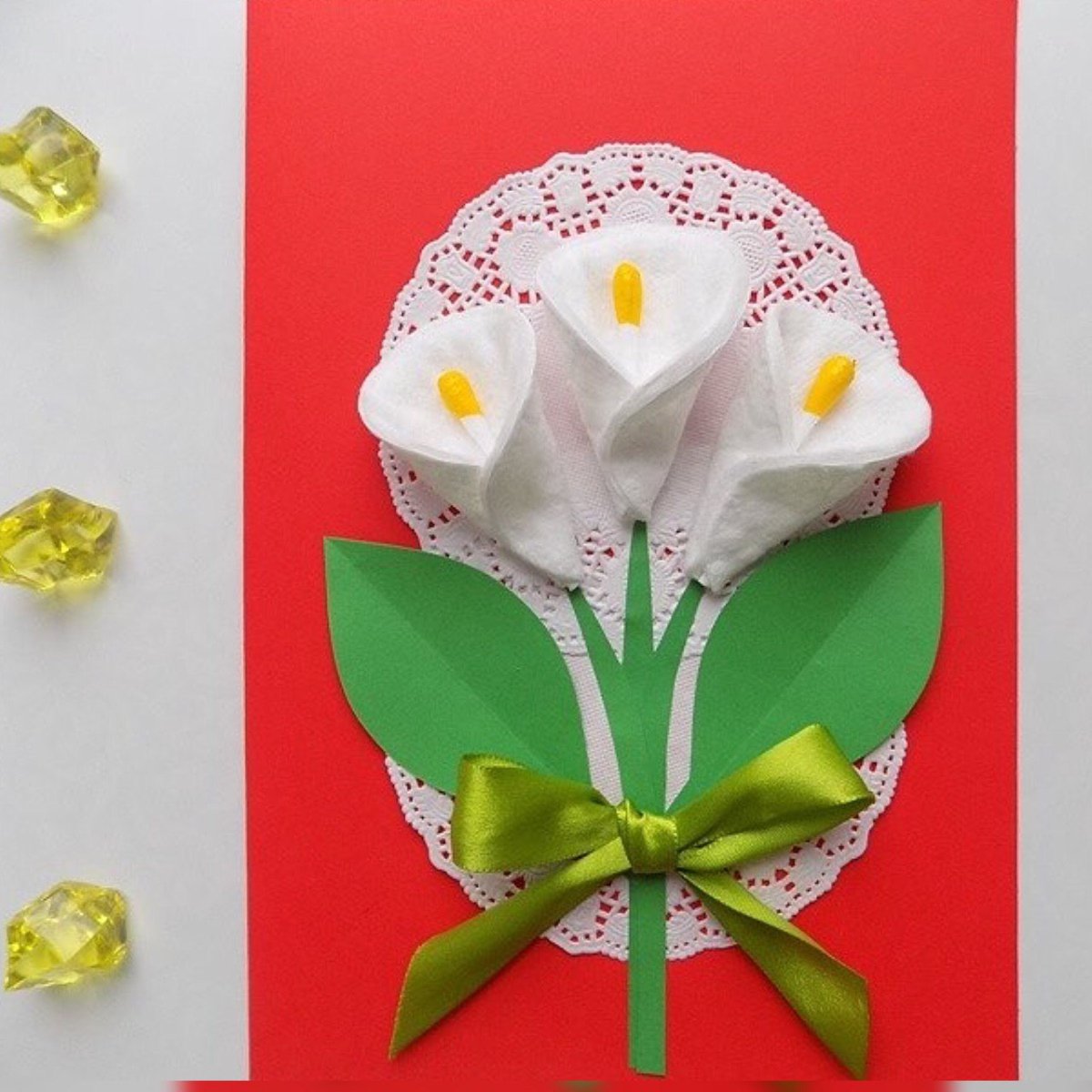 Украсить открытку