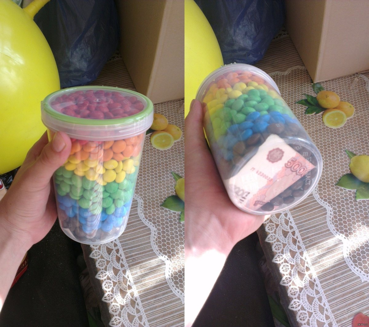 Необычные подарки своими руками