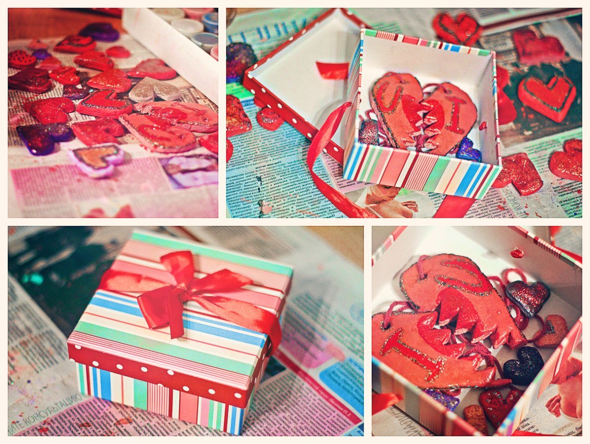 Подарок на день рождения своими руками