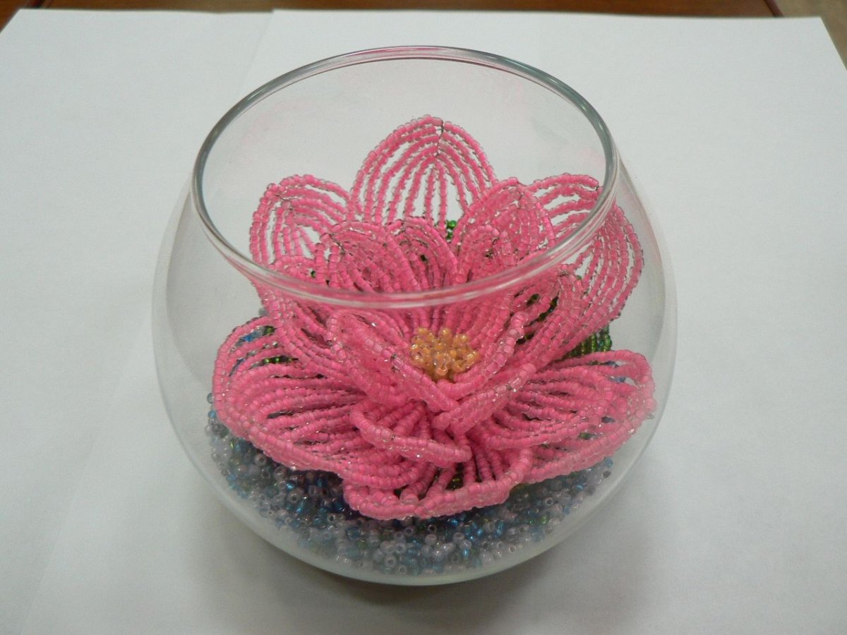 Подарок из бисера на день рождения