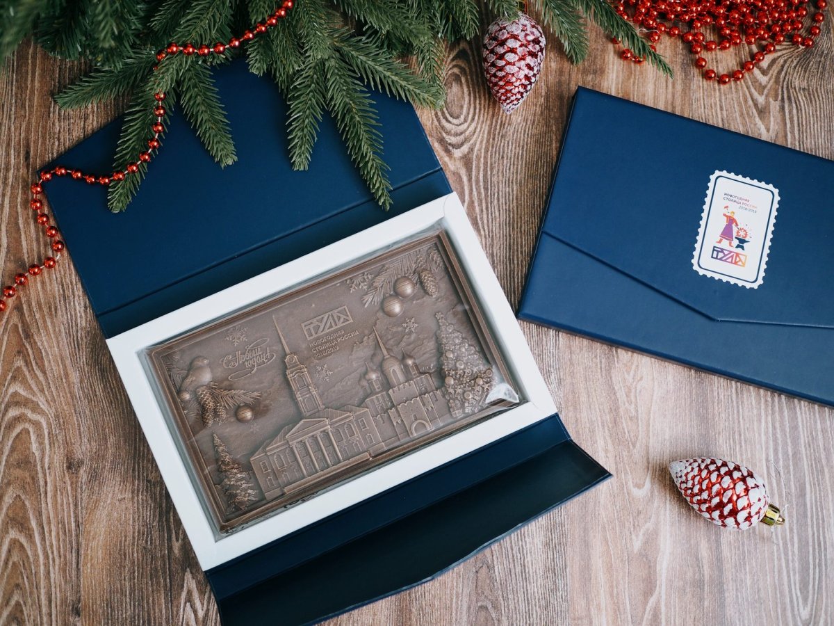 Новогодние корпоративные подарки с логотипом