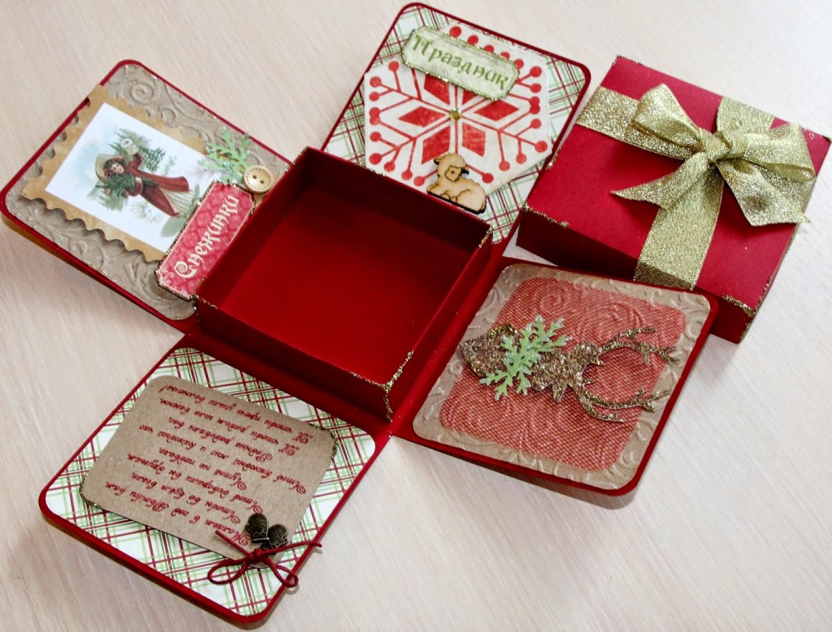 Подарочная коробка НГ