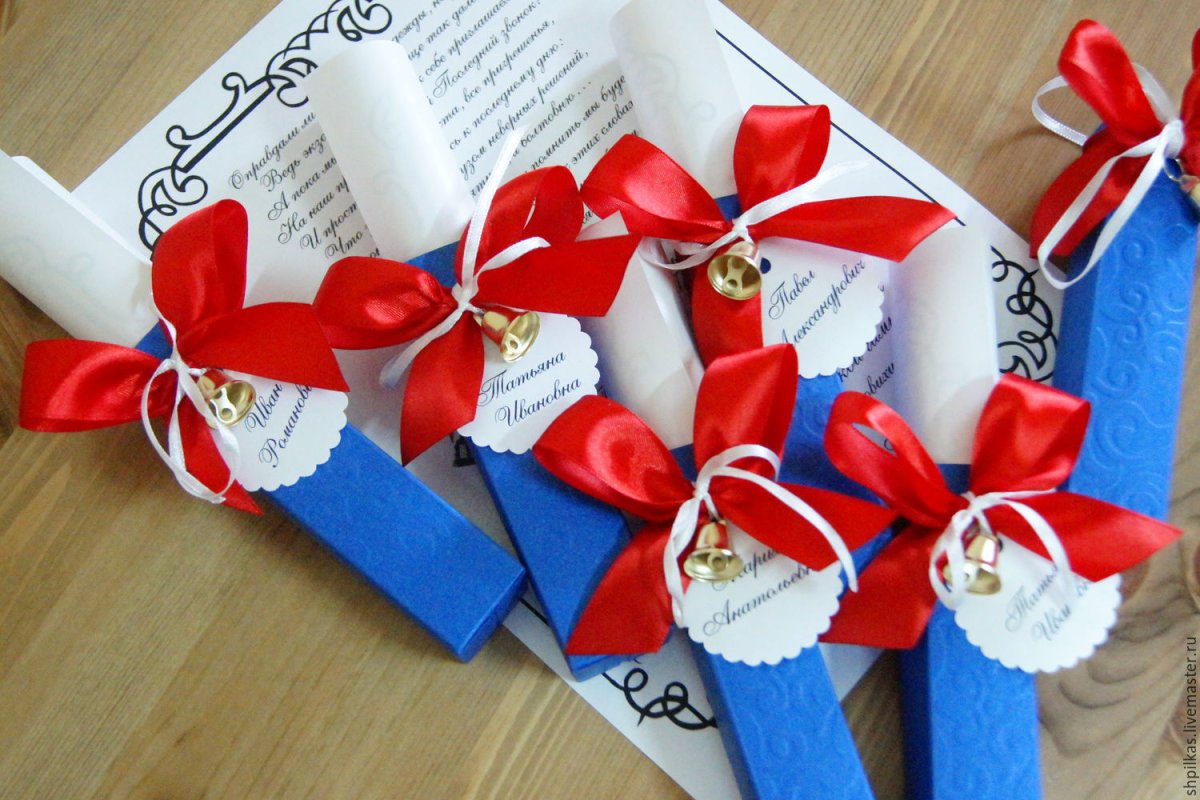 Подарки выпускникам