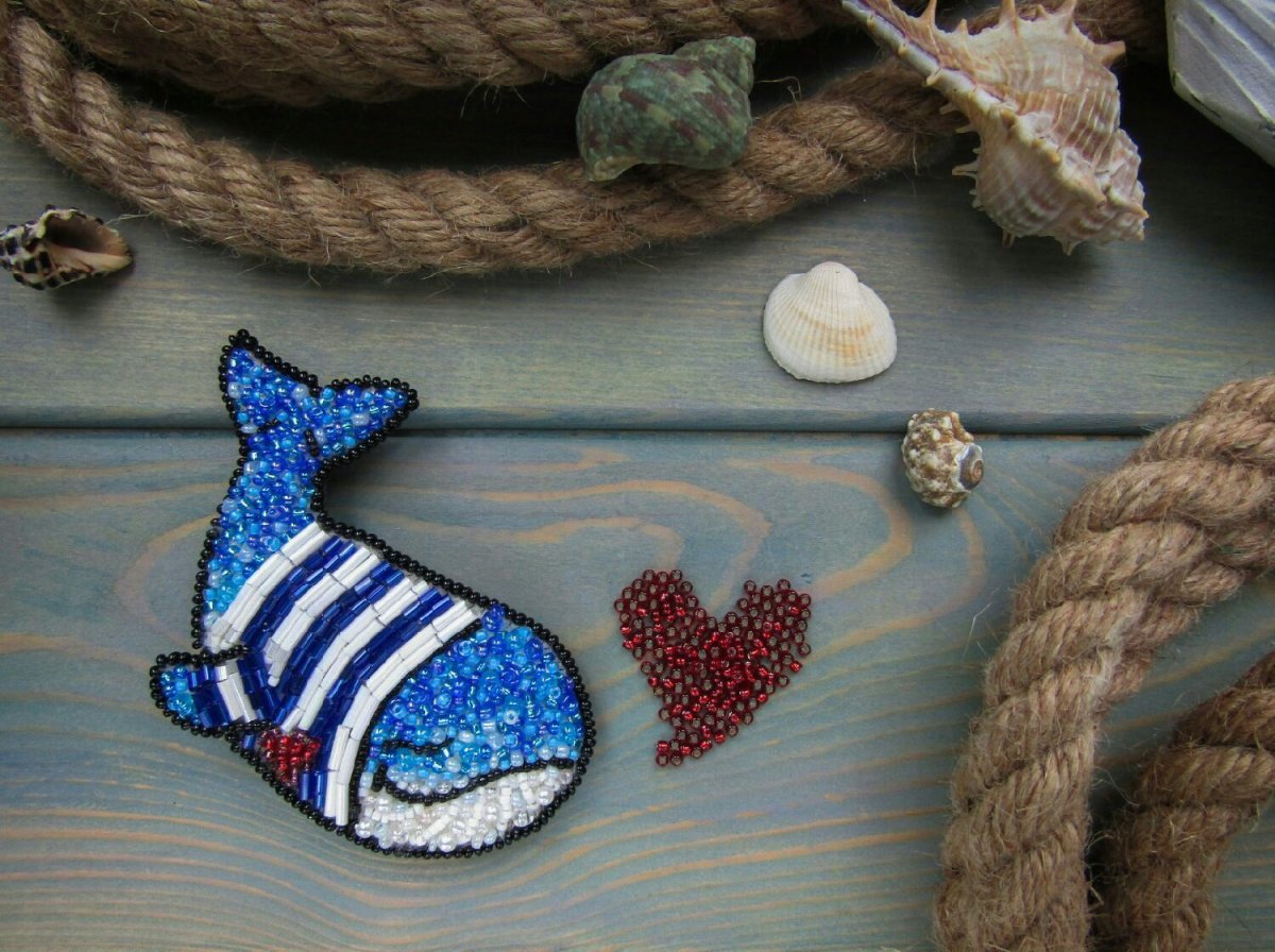 Термомозаика кораблик