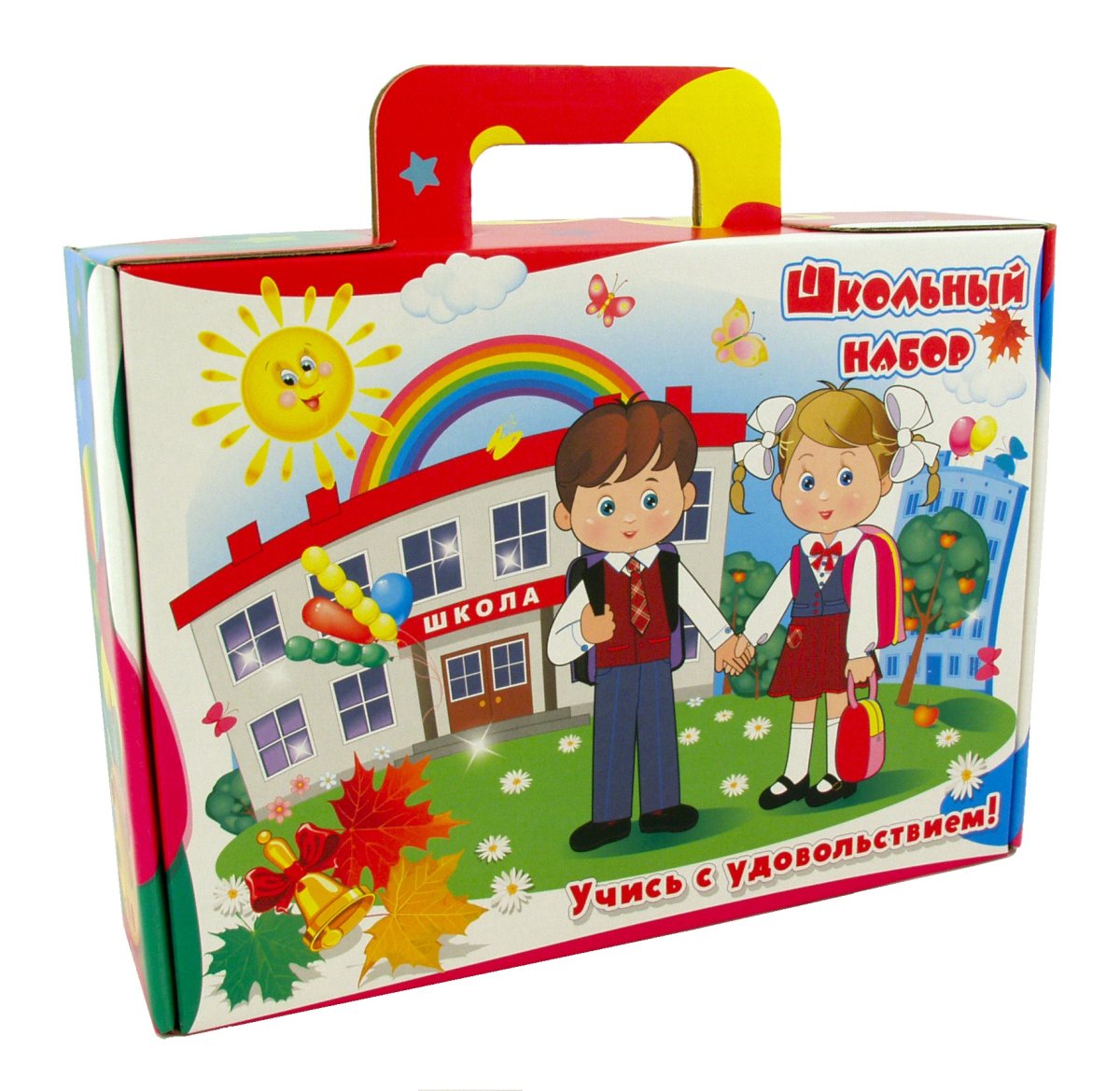 Первоклашка с колокольчиком