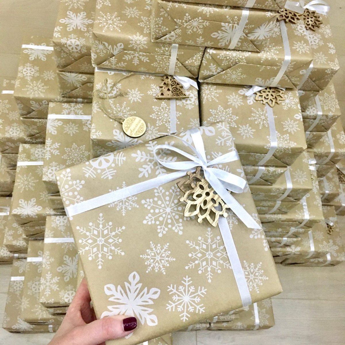 Стильная упаковка подарков