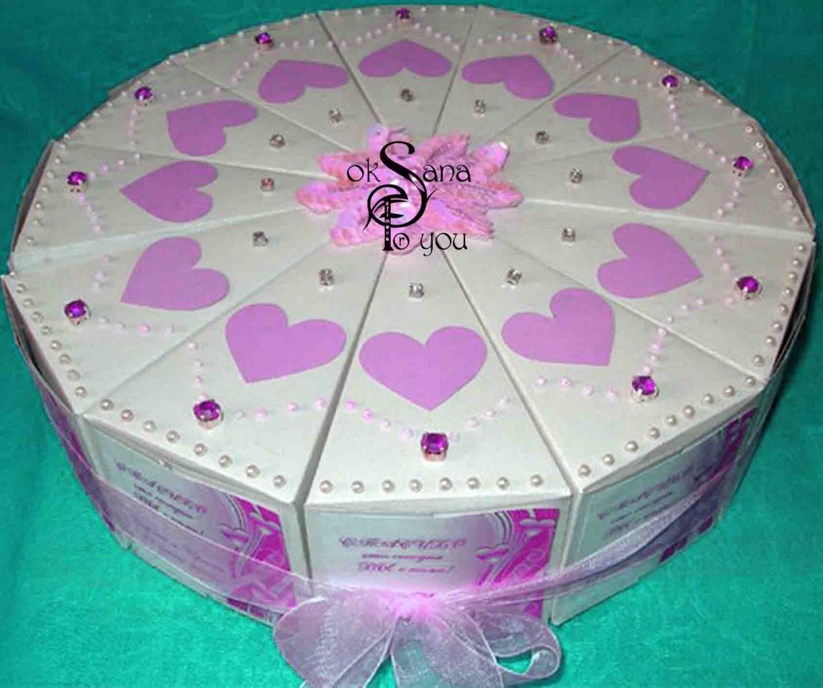 Украшения для бумажного тортика