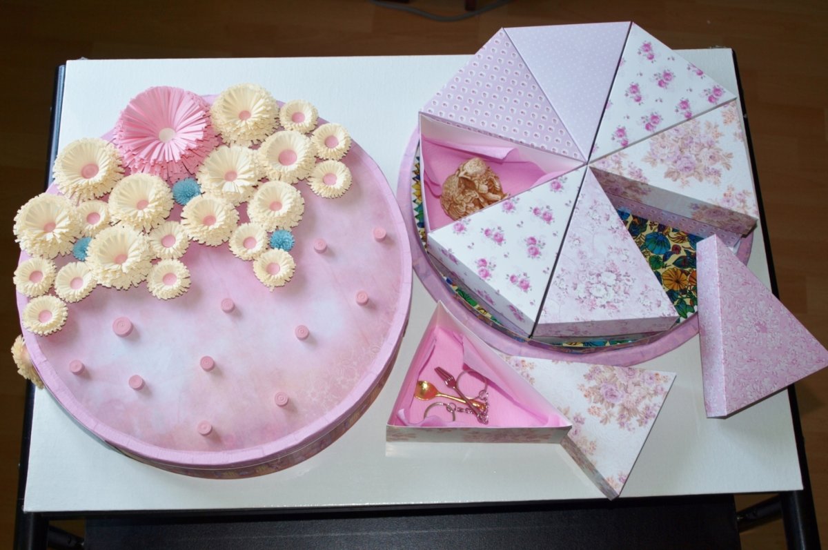 Торт из бонбоньерок