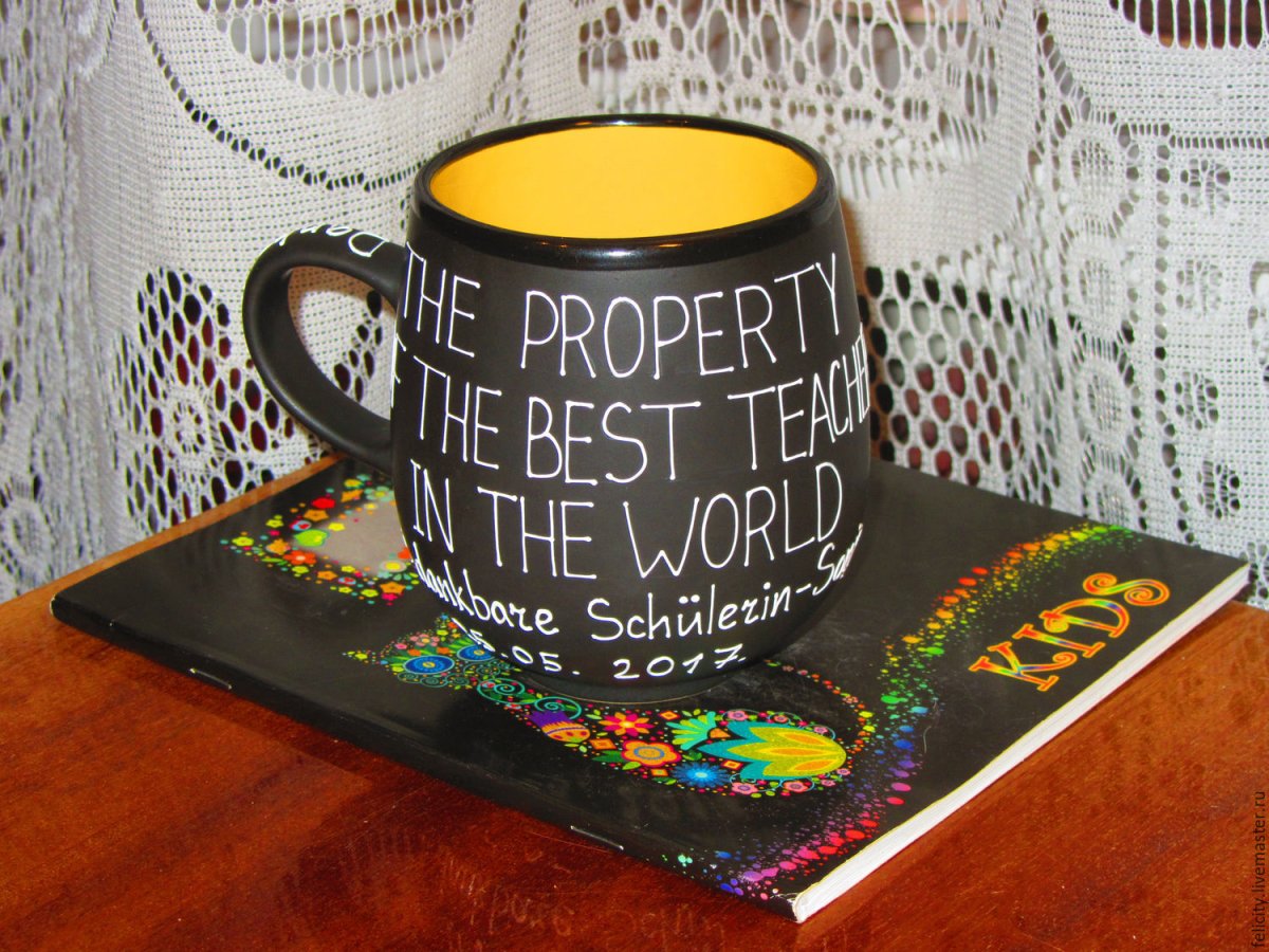 Кружка учителю по английскому