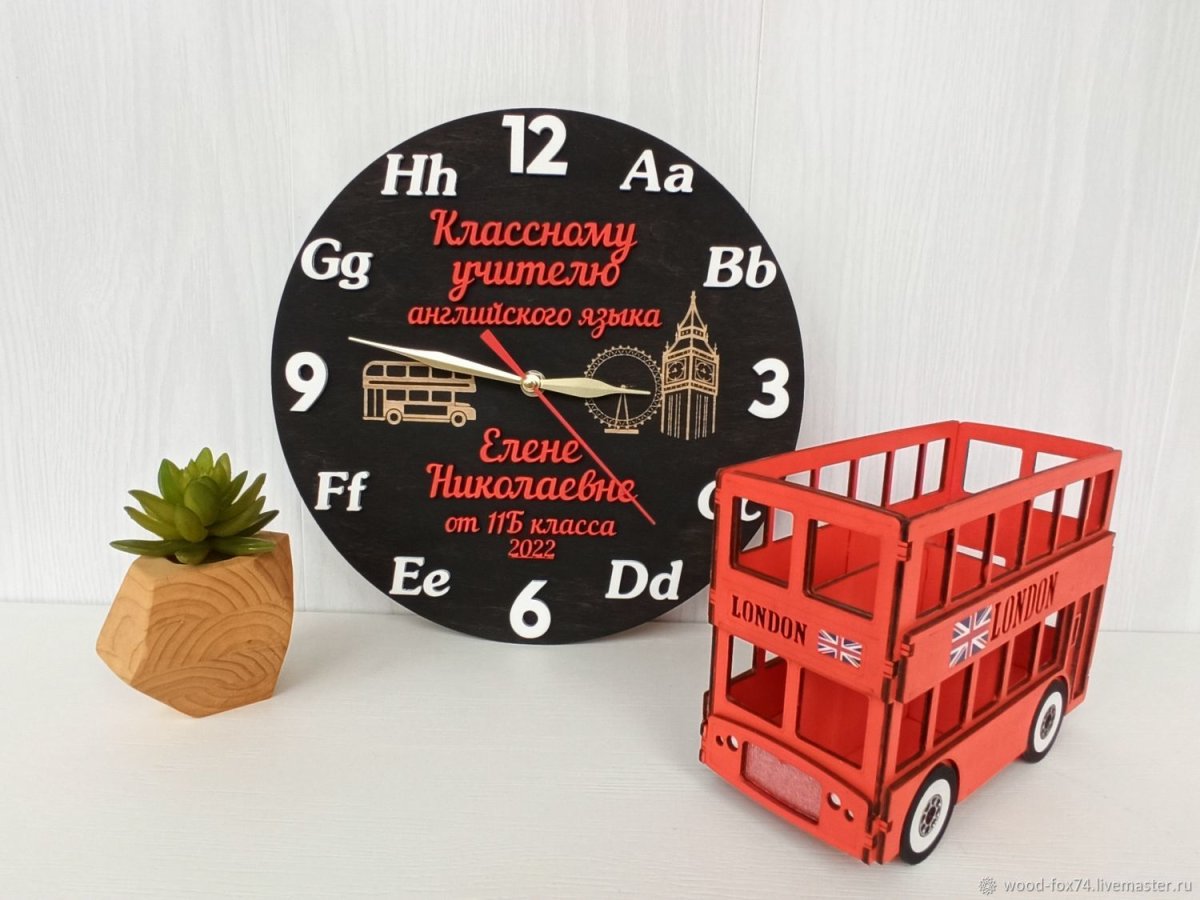 Кружки учителю английского