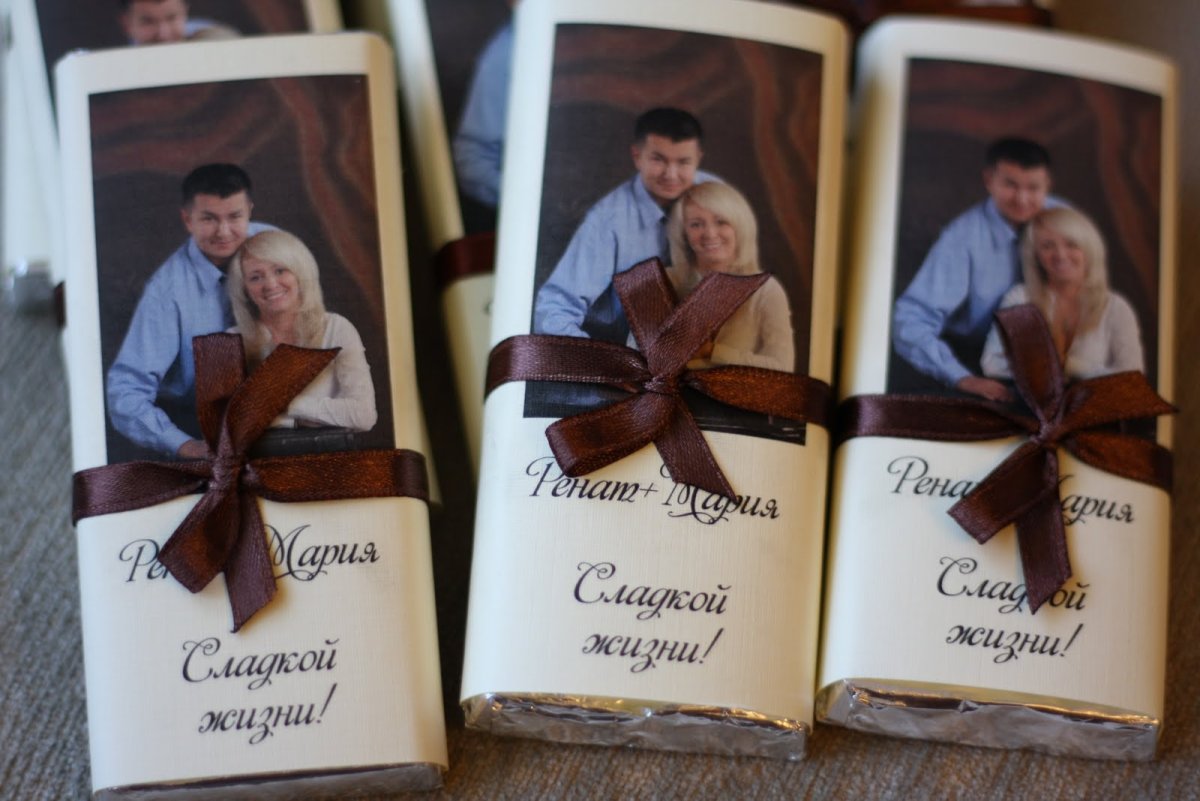 Подарки гостям на свадьбу
