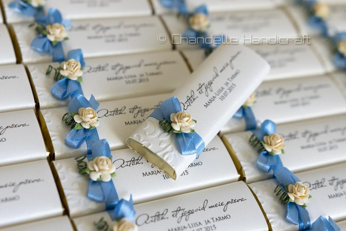 Комплимент от жениха и невесты гостям