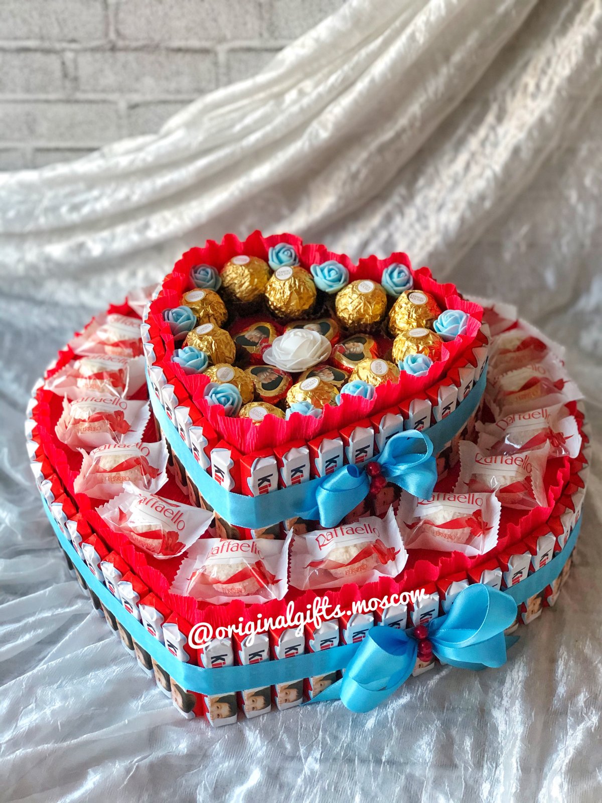 Торт из конфет