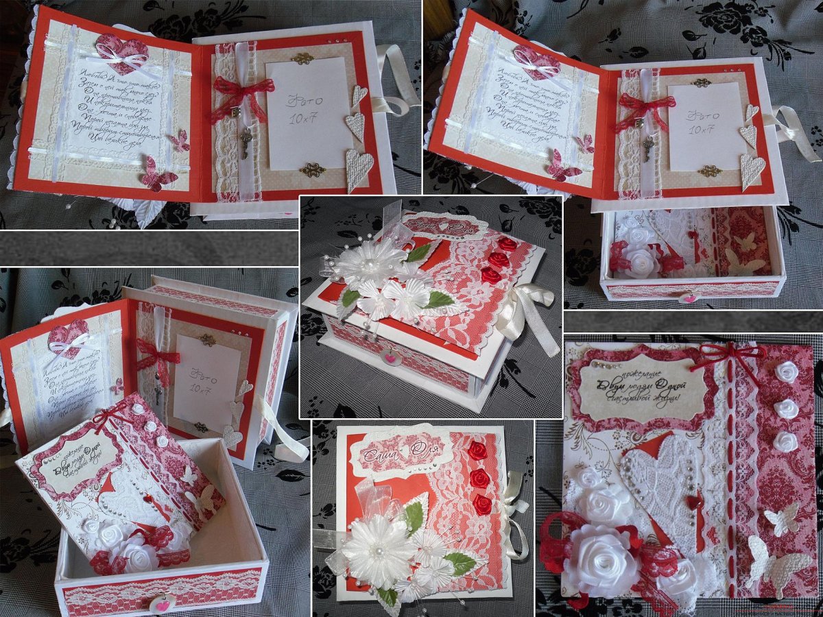 Оригинальный подарок на свадьбу своими руками