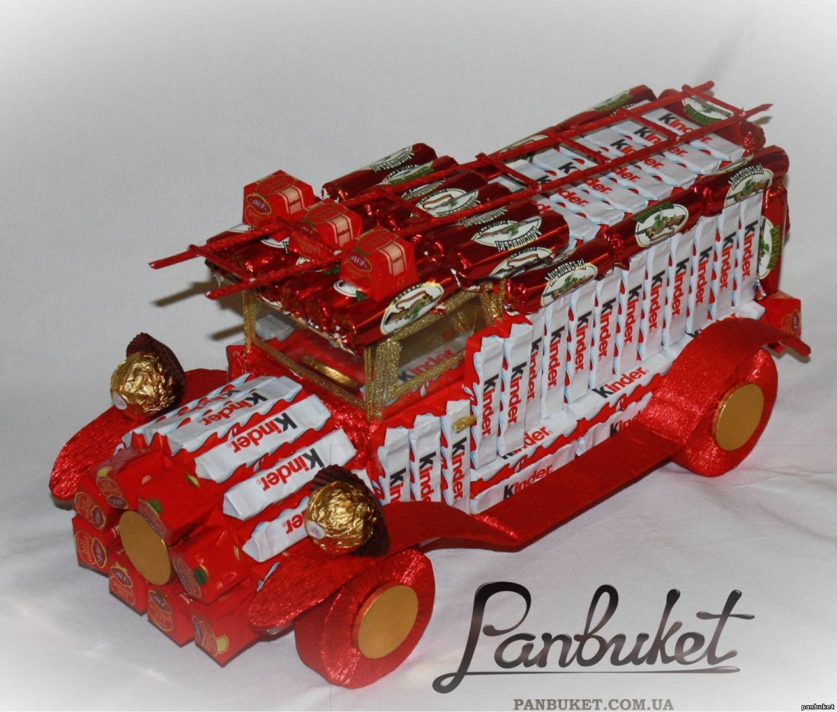 Декор торта пожарному