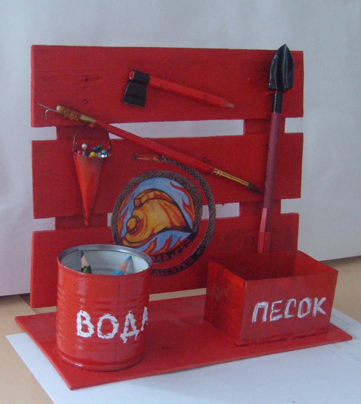 Фотозона пожарный