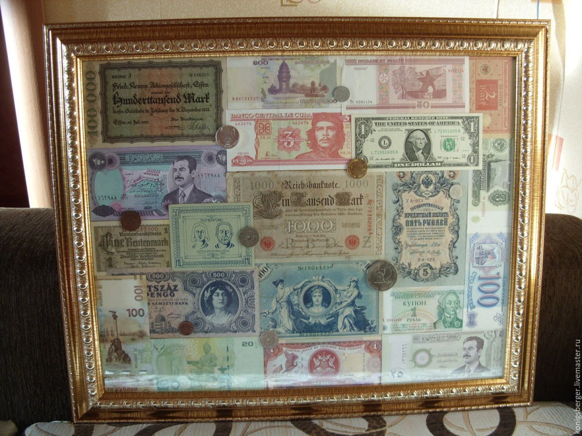 Необычный денежный подарок на свадьбу