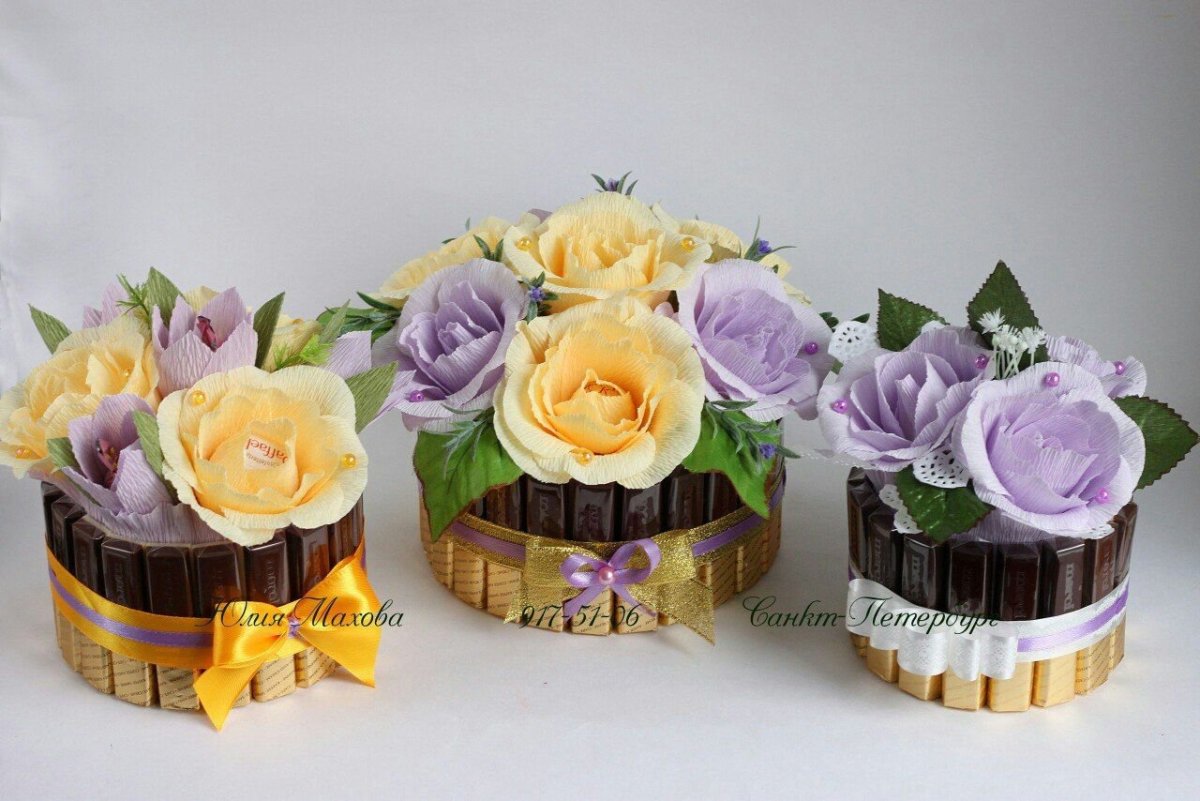 Упаковка подарка учителю