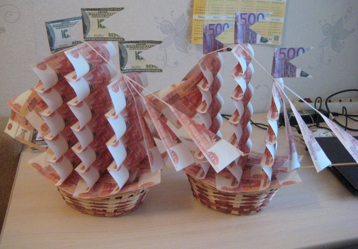 Идеи для денежного подарка на день рождения