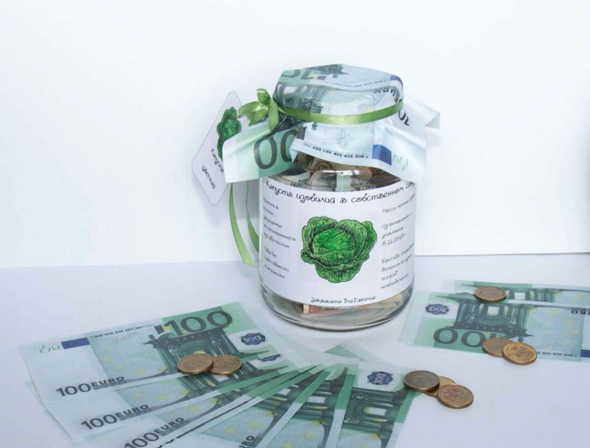 Оригинальный подарок деньгами