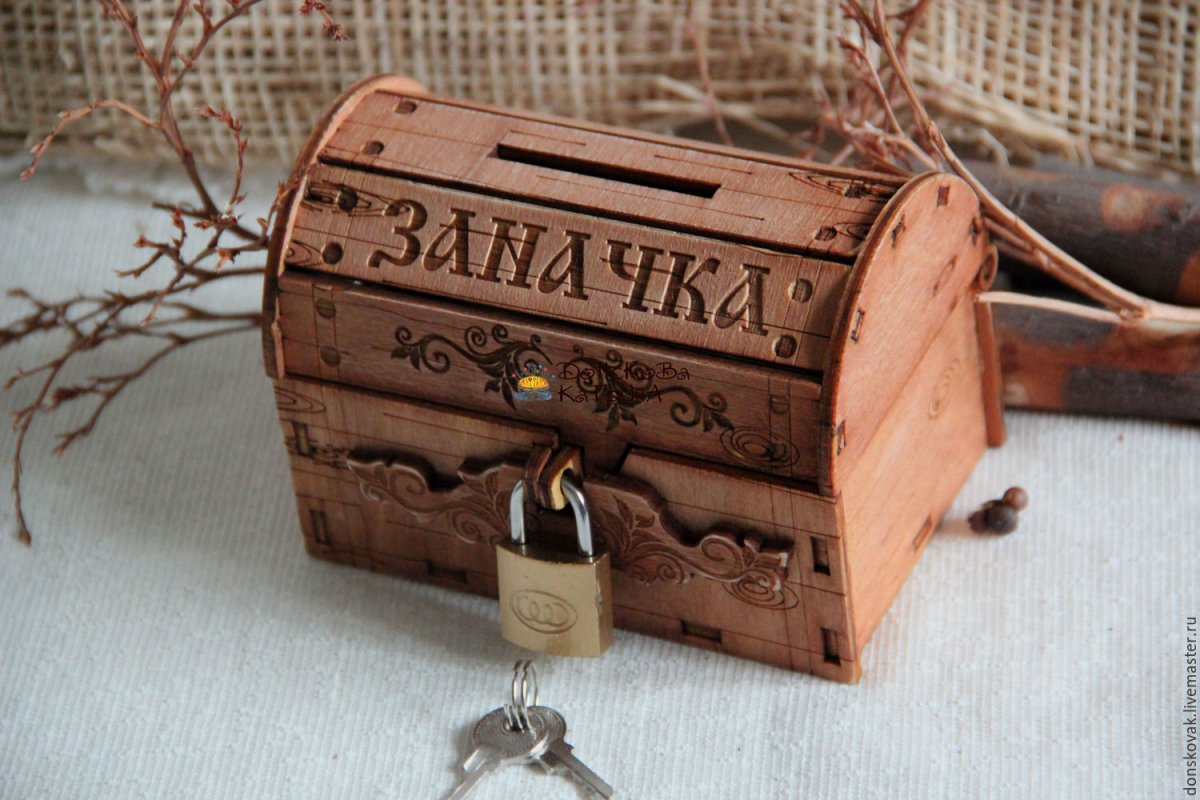 Именная флешка из дерева