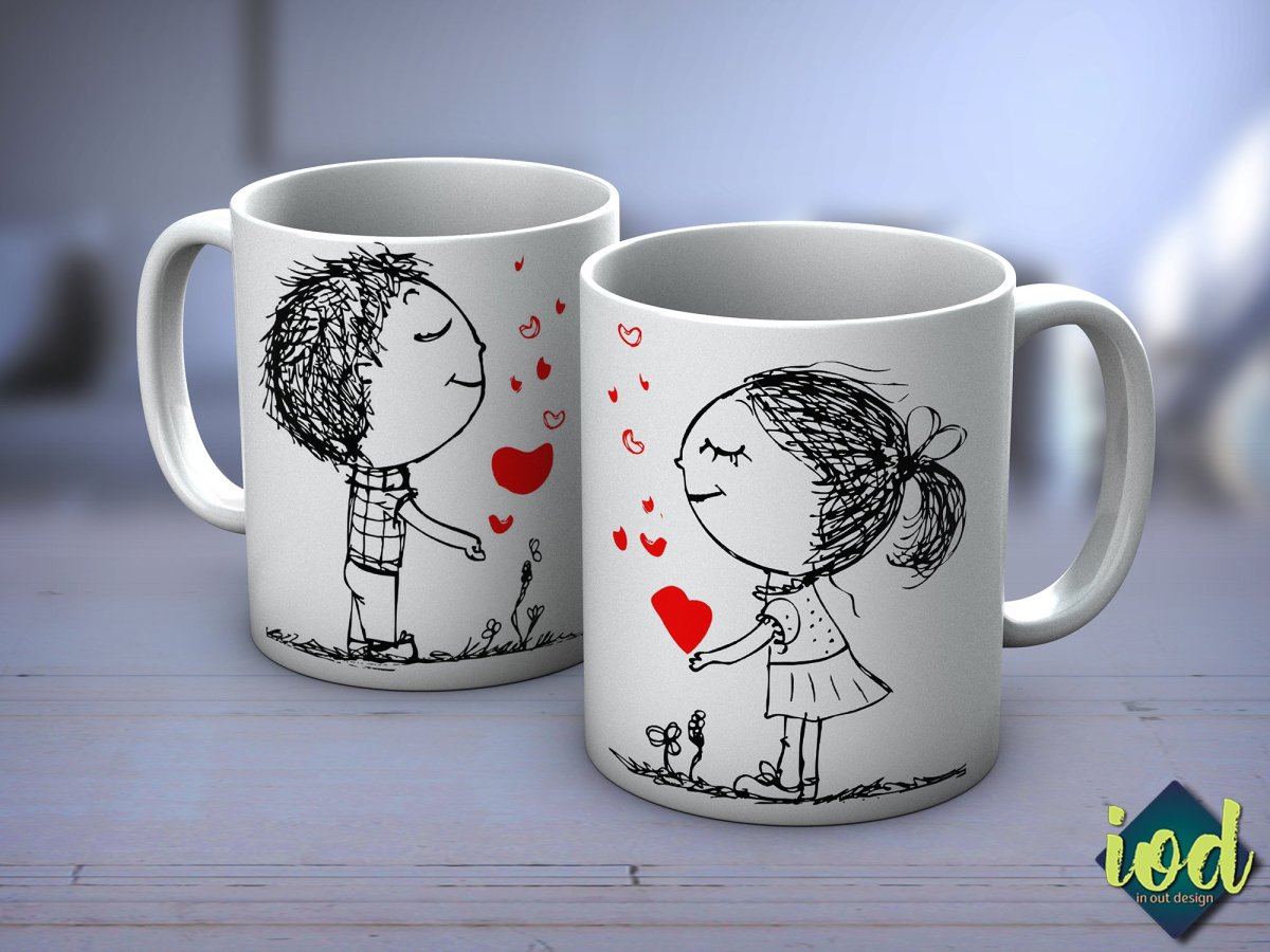 Подарок парные кружки