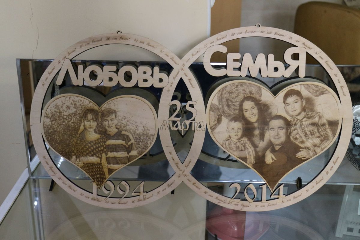 Сувениры с лазерной гравировкой