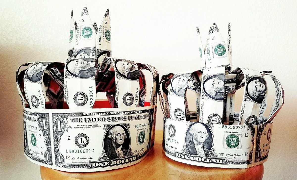 Букет с деньгами