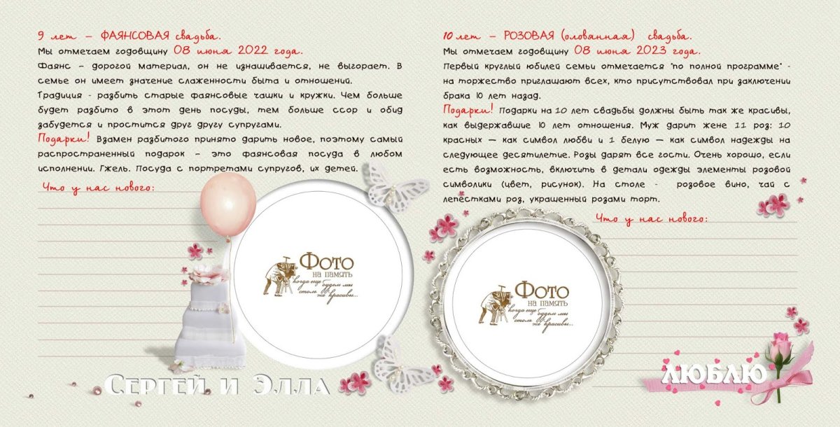 Фаянсовая свадьба поздравления мужу от жены