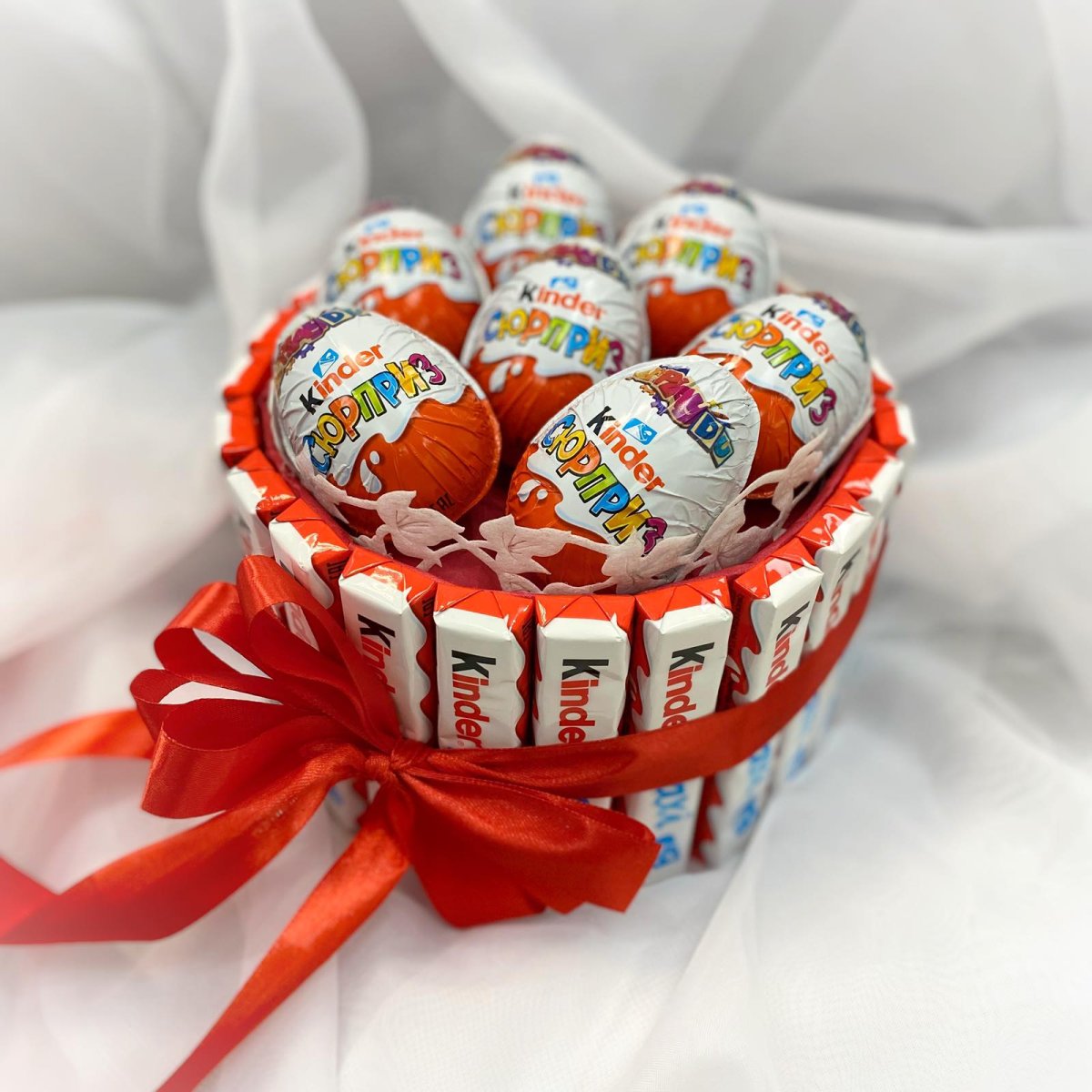 Торты из конфет и шоколадок