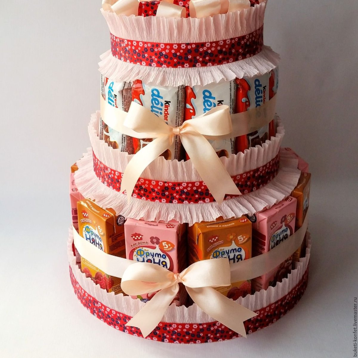 Букет из сладостей для мальчика