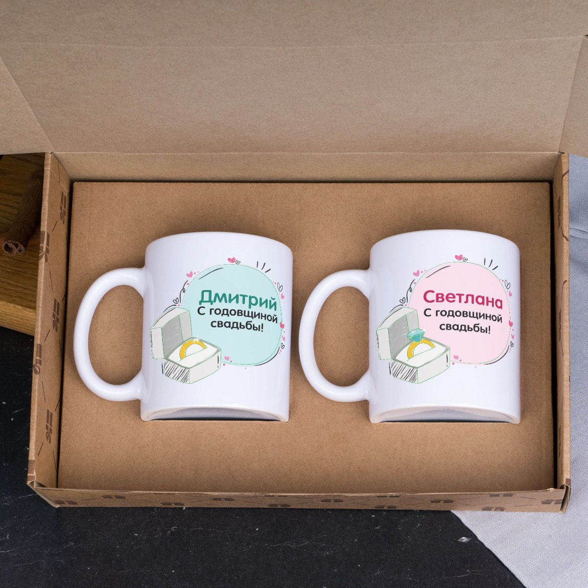 Пряники на фарфоровую свадьбу