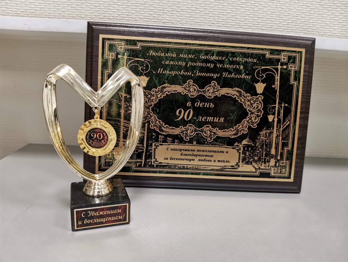 Наградная тарелка